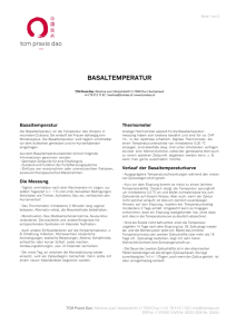 basaltemperatur - TCM Praxis Dao Chur