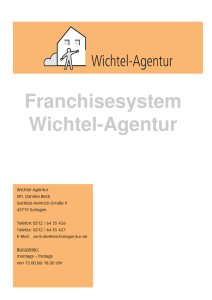 Franchisesystem Wichtel