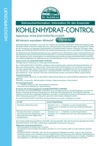 kohlenhydrat-control