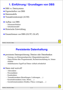 Einführung/Grundlagen - Abteilung Datenbanken Leipzig