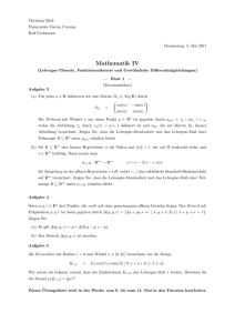 Mathematik IV