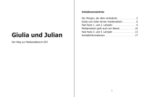 Giulia und Julian - Traumberuf Mediamatiker