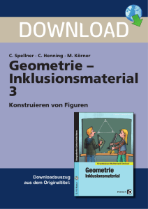 Geometrie – Inklusionsmaterial 3