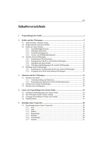 Inhaltsverzeichnis - Ingenieur-Buch