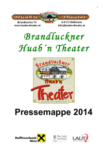 Brandluckner Huab´n Theater - Huabn
