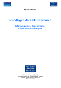 Grundlagen der Elektrotechnik 1  - *ISBN 3-8273