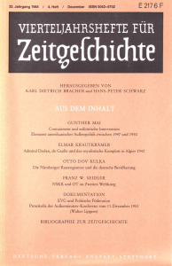 Heft 4 - Institut für Zeitgeschichte