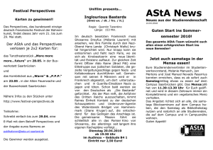 AStA News - AStA Uni Saarland