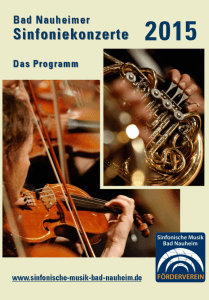PDF herunterladen - Förderverein für sinfonische Musik Bad