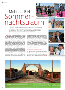 Sommer- nachtstraum - WirtschaftsForum Brandenburg