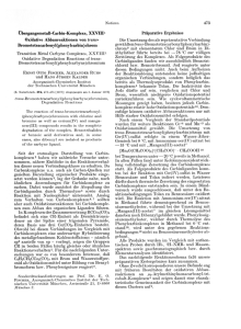 Zeitschrift für Naturforschung / B / 32 (1977)