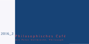 Philosophisches Café - Stadtbücherei Esslingen
