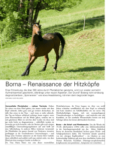 Borna – Renaissance der Hitzköpfe - Borna-Borreliose