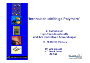 20050511 Vortrag Würzburg Leitfähige Polymere Printversion