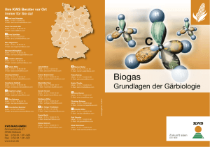 Biogas - KWS Suisse SA