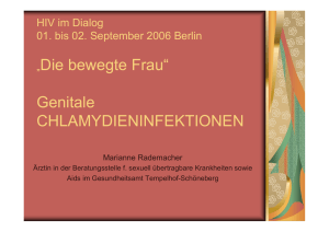 HIV im Dialog 01. bis 02. September 2006 Berlin „Die bewegte Frau“