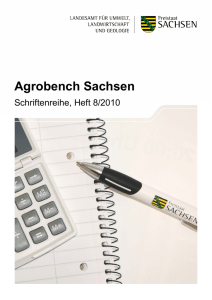 Agrobench Sachsen - Publikationen