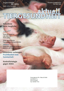 Ausgabe 03/2015 - Tierarztpraxis Gettorf