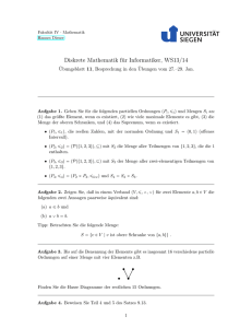 Diskrete Mathematik für Informatiker, WS13/14