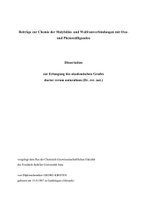 Dissertation-Kirsten-FSU-1997 - Chemie