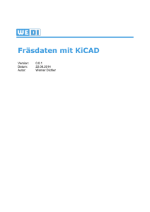 Fräsdaten mit KiCAD erstellen