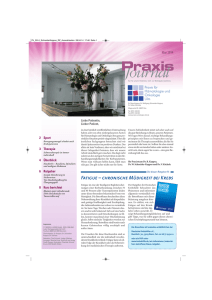 Ausgabe 19 / 2014 - MVZ für Hämatologie und Onkologie Ulm GmbH