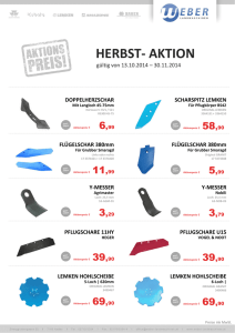 herbst- aktion - WEBER Landmaschinen
