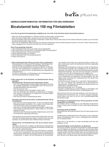 Bicalutamid beta 150 mg Filmtabletten - medikamente-per