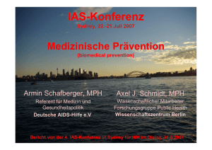 4. IAS Conference in Sydney - Nachlese