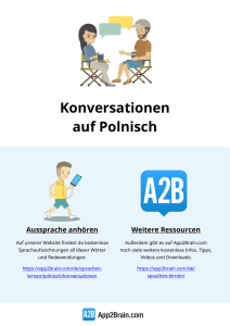 Konversationen auf Polnisch