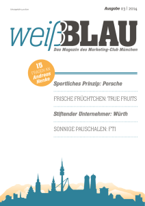 2014_03_weissblau - Marketing Club München
