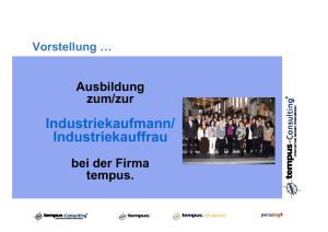 Industriekaufmann/ Industriekauffrau - ABC