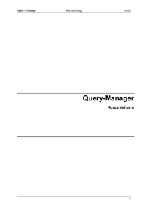 Query-Manager