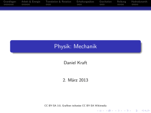 Physik: Mechanik
