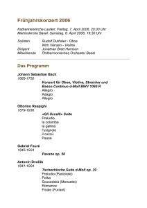 Programm - PhOB - Philharmonisches Orchester Basel