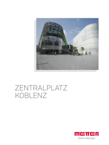zentralplatz koblenz - Metten Stein+Design