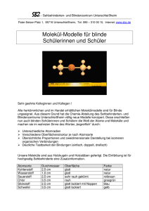 Molekül-Modelle