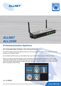 IP Homeautomation Appliance ALLNET ALL3500