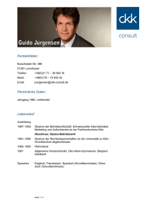 Profil Guido Jürgensen