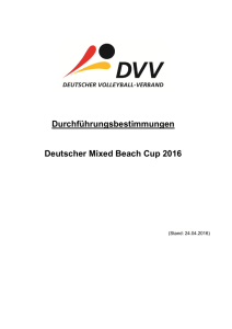24 Apr 2016 Mixed - Deutscher Volleyball