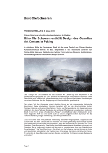 Büro Ole Scheeren enthüllt Design des Guardian Art Centers in