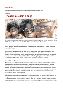 Theater aus dem Kongo - Kunstkirche Christ