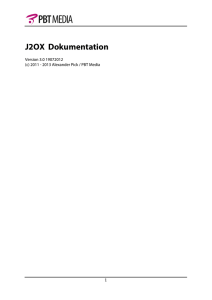 J2OX Dokumentation