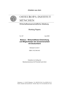 OSTEUROPA-INSTITUT MÜNCHEN