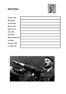 Adolf Hitler - Schulen Frauenfeld
