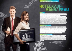 hotelkauf- mann/-frau