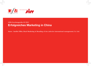 Erfolgreiches Marketing in China