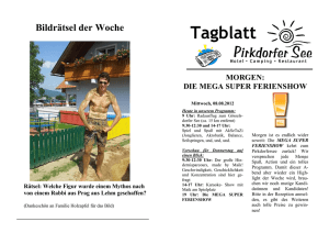 Tagblatt - Pirkdorfer See