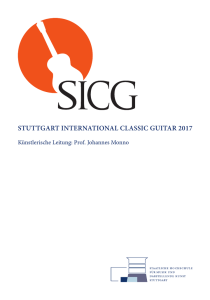 SICG Programmheft 2017_2.indd - SICG . Stuttgart International