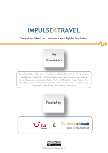 impulse travel - Tourismuszukunft